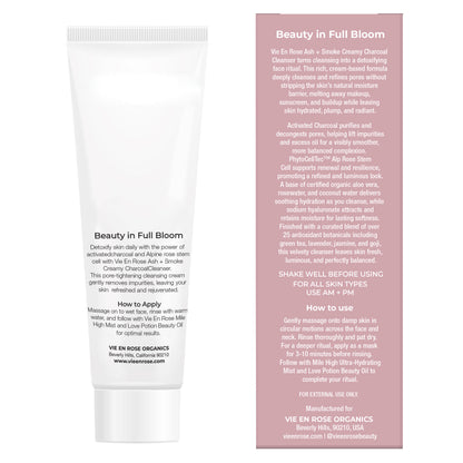 Ash + Smoke Creamy Charcoal Cleanser