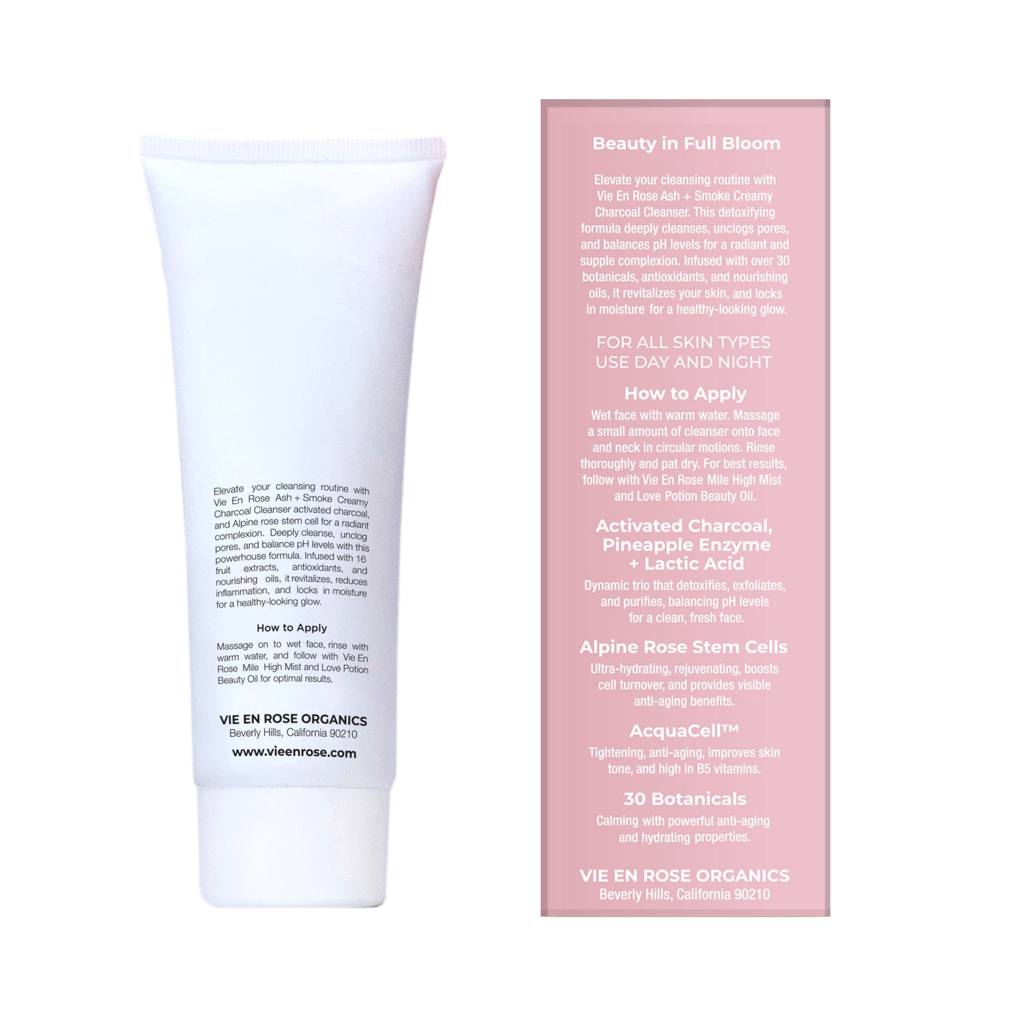 Ash + Smoke Creamy Charcoal Cleanser