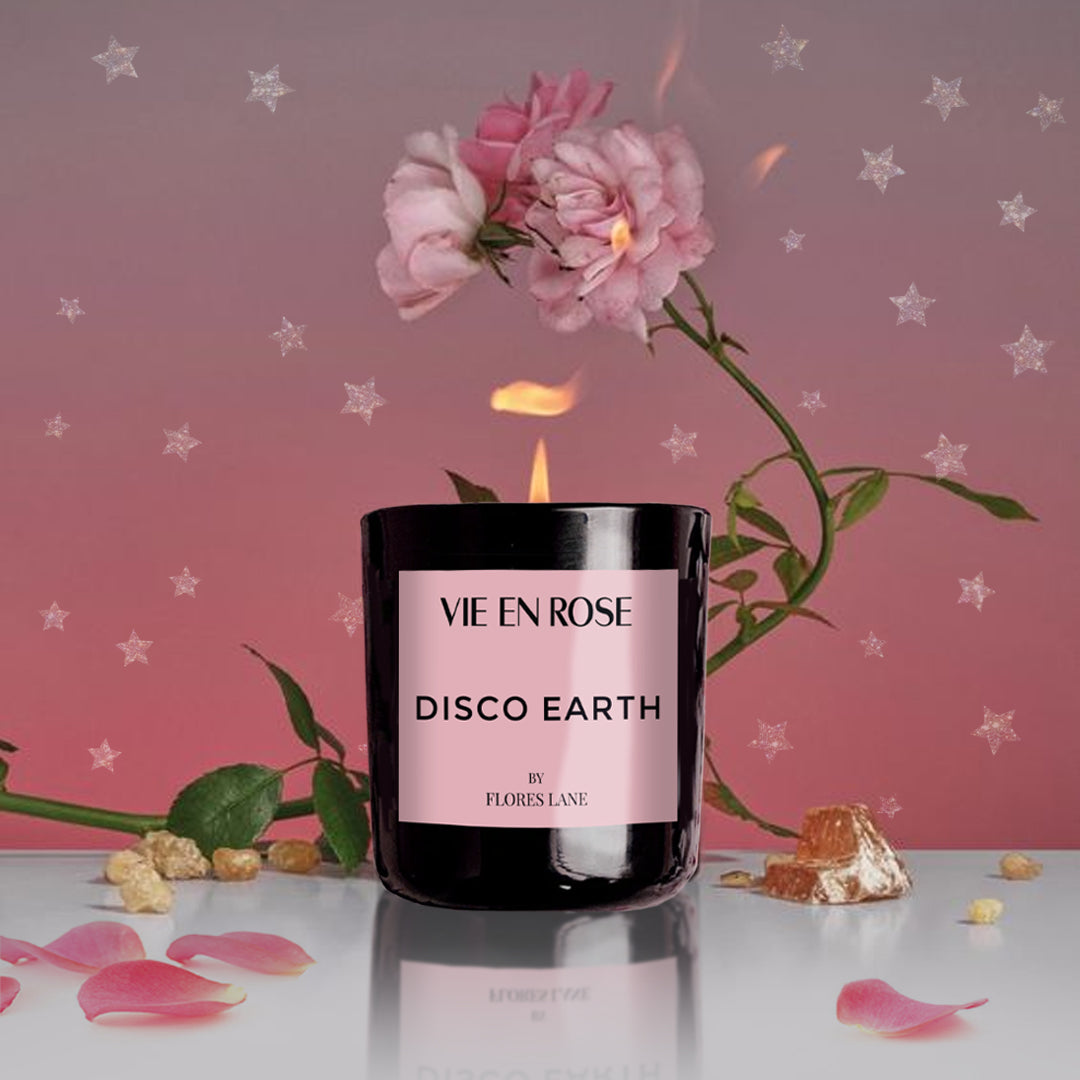 Disco Earth Soy Candle, Slow Burn Candle