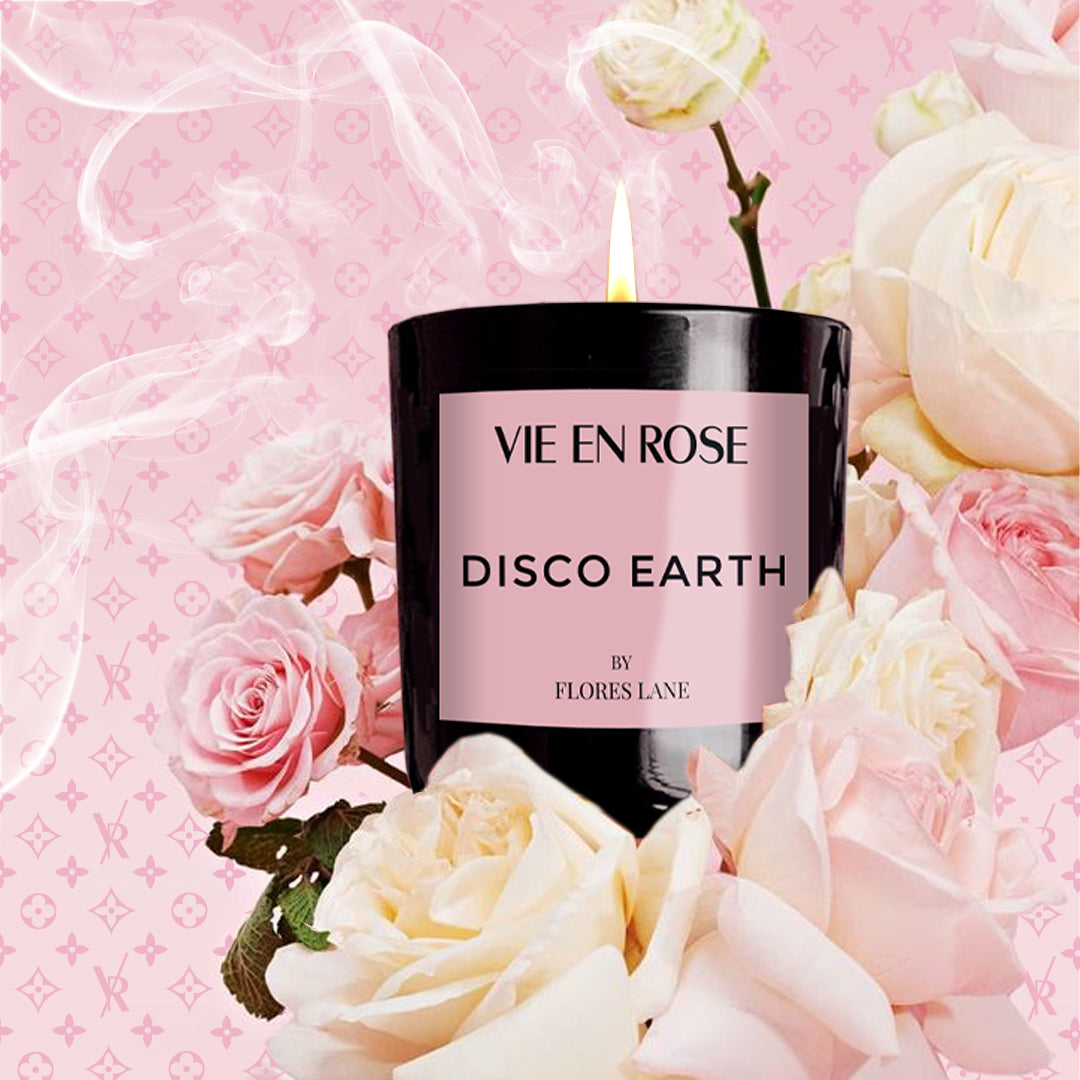 Disco Earth Soy Candle, Slow Burn Candle