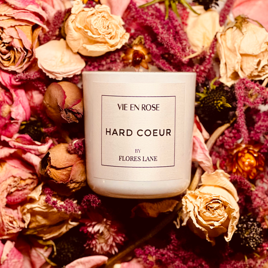 Hard Coeur Soy Candle, Slow Burn Candle